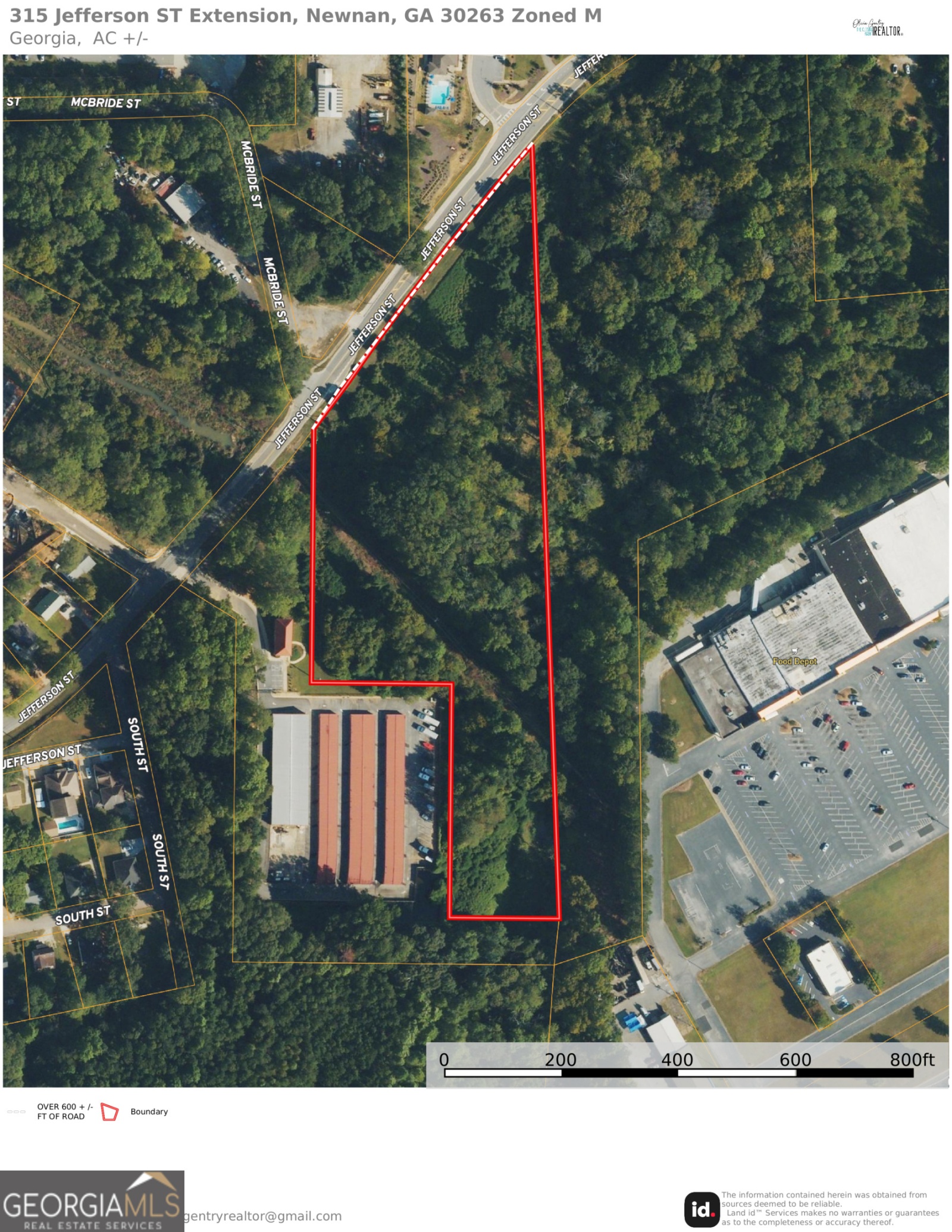 315 Jefferson ST Extension, Newnan, Georgia 30263, ,Commercial Sale,For Sale,Jefferson ST Extension,9137887