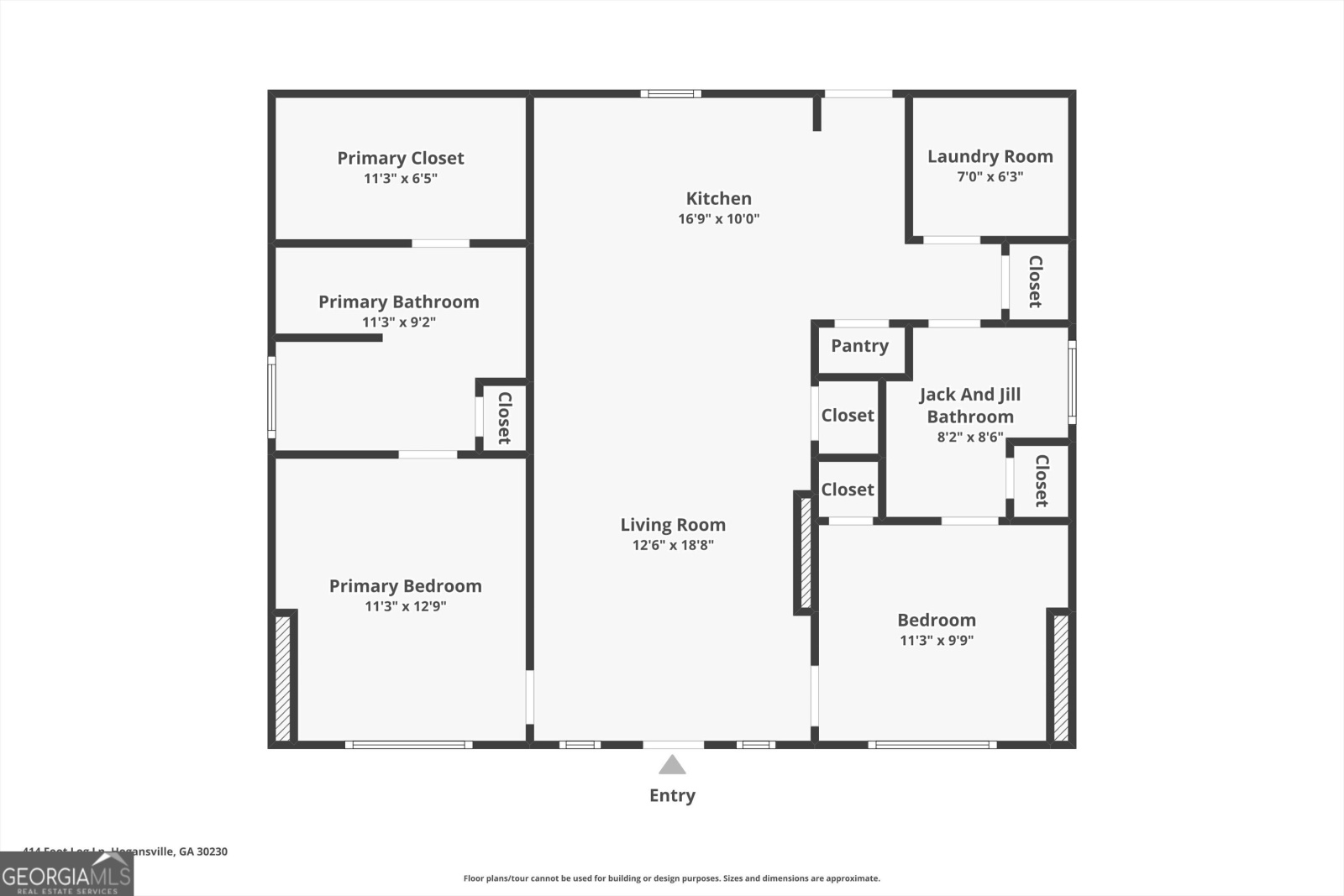 414 Foot Log Lane, Hogansville, Georgia 30230, 2 Bedrooms Bedrooms, ,2 BathroomsBathrooms,Residential,For Sale,Foot Log,9138768