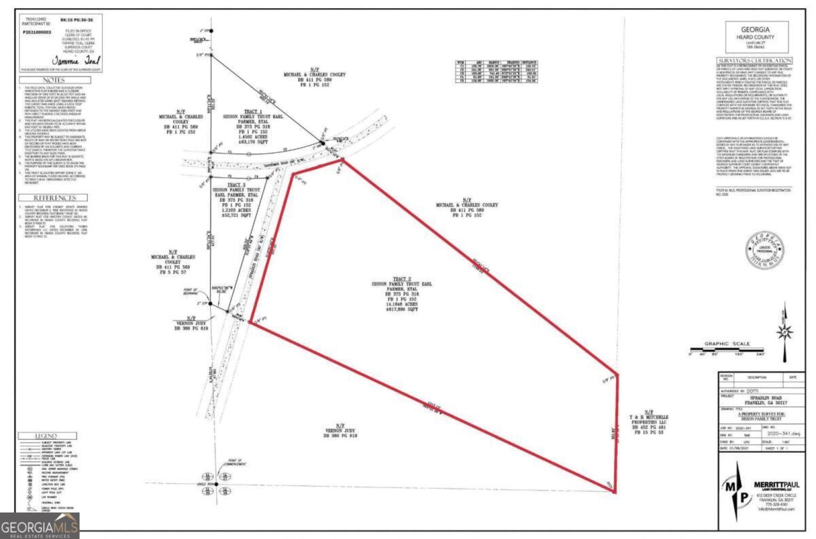 0 Spradlin Road, Franklin, Georgia 30217, ,Land,For Sale,Spradlin,9138780