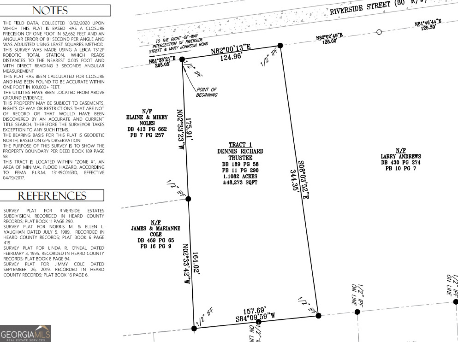 0 Riverside Street, Franklin, Georgia 30217, ,Land,For Sale,Riverside,9139144