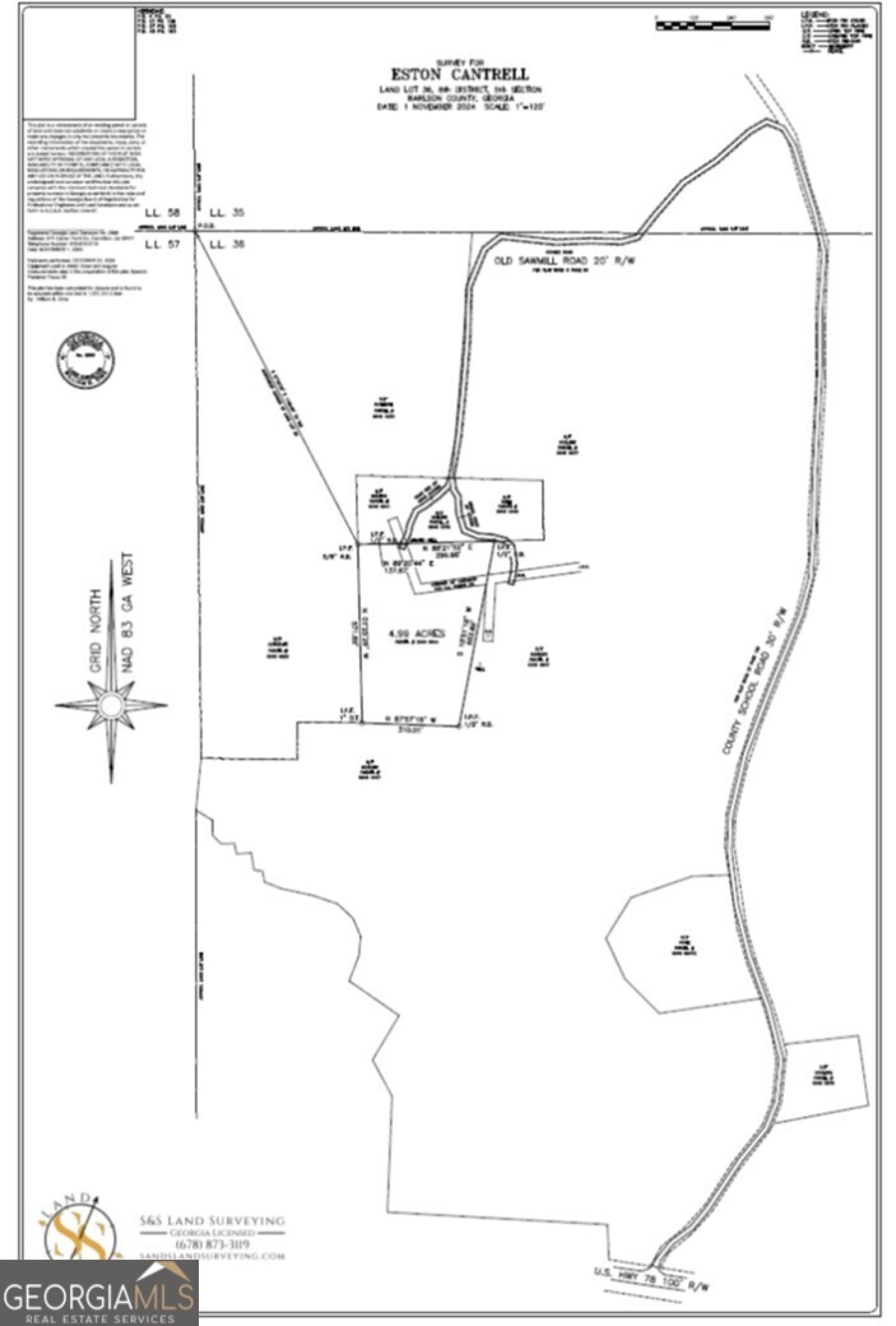 0 County School Road, Tallapoosa, Georgia 30176, ,Land,For Sale,County School,9139227