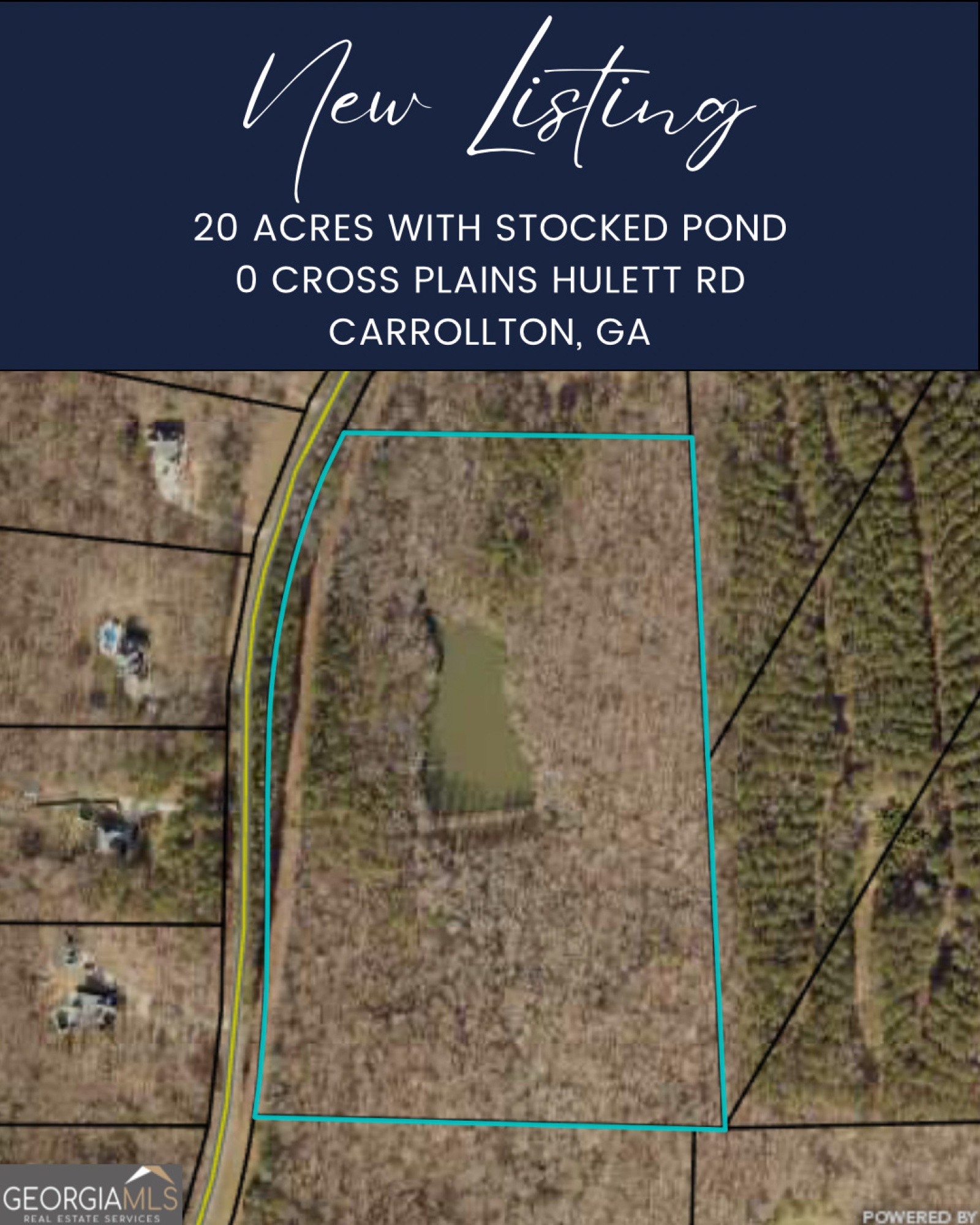 0 Cross Plains Hulett Road, Carrollton, Georgia 30116, ,Land,For Sale,Cross Plains Hulett,9139590