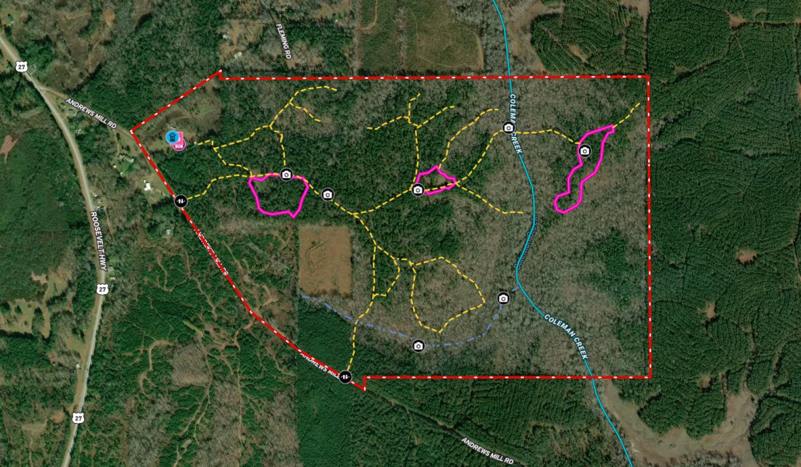 255 Andrews Mill Road, Greenville, Georgia 30222, ,Land,For Sale,Andrews Mill,9139645