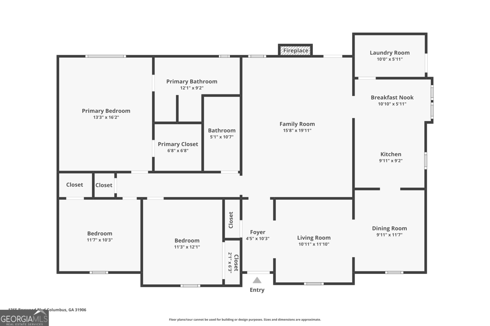 1365 Boxwood Boulevard, Columbus, Georgia 31906, 3 Bedrooms Bedrooms, ,2 BathroomsBathrooms,Residential,For Sale,Boxwood,9140115