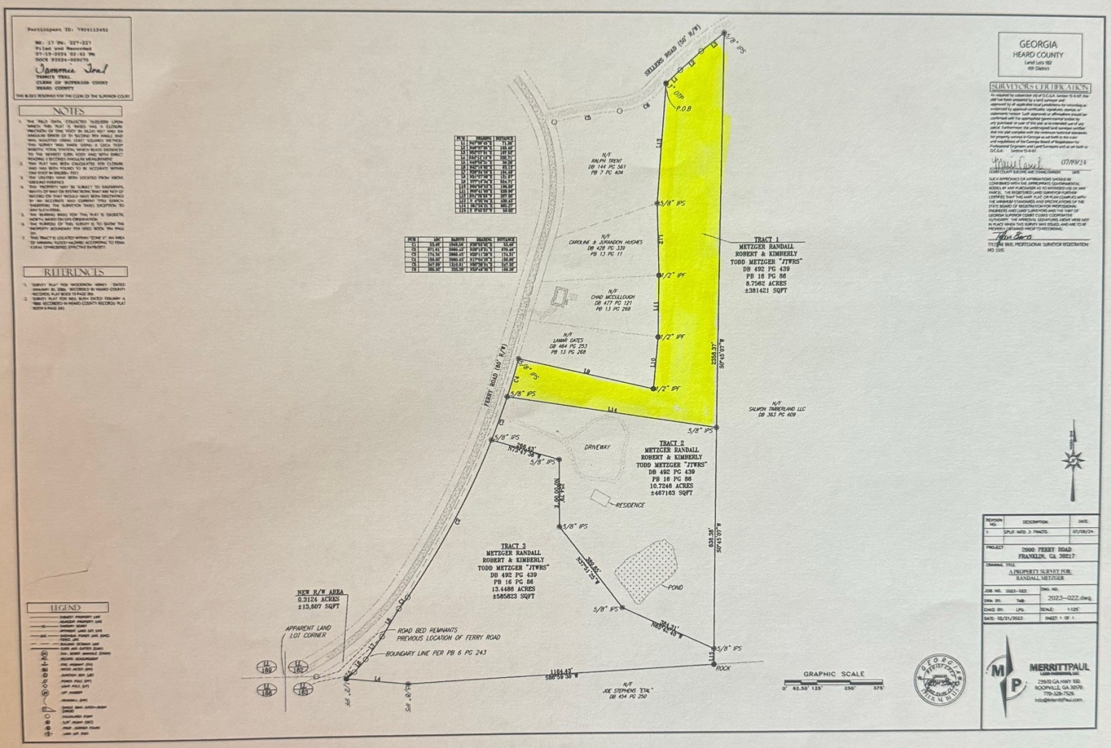 2000 Ferry Road, Franklin, Georgia 30217, ,Land,For Sale,Ferry,9140202