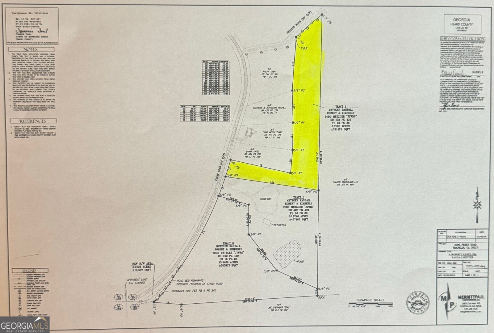 2000 Ferry Road, Franklin, Georgia 30217, ,Land,For Sale,Ferry,9140202